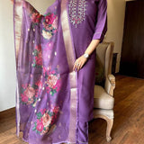 Tanisha Viscose Chanderi Suit Collection