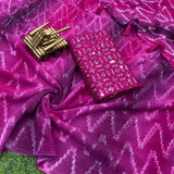 Embrace tradition With spray print saree