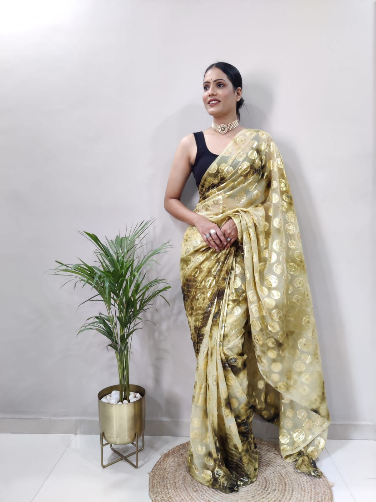 PRESENT NEW READY TO WEAR 1 MIN SAREE