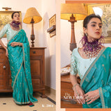 Luxury Viscos Satin Silk Saree