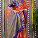 Lichi Silk Zari Woven Saree