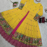 Wedding Yellow Indo Western Collection