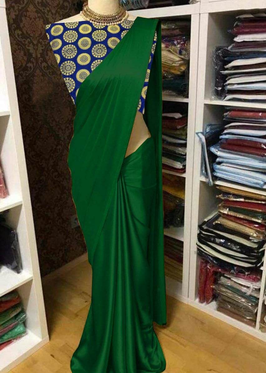 Fancy Satin Silk Saree