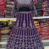 Purple Occasionaly Lehenga Choli