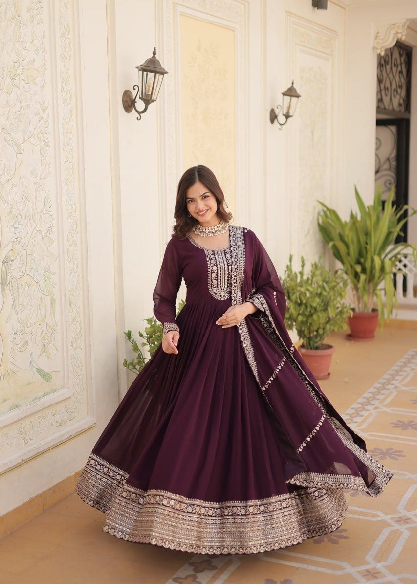 Partylook Stylish Anarkali Gown Collection