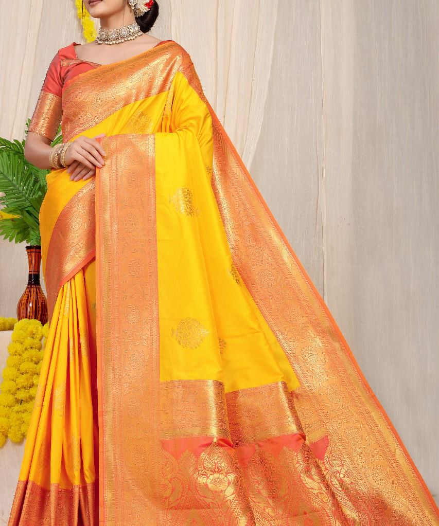 Kankavati Pure Handloom Silk Saree