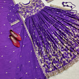 Designer Silk Heavy Gown