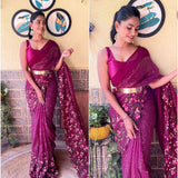 Presenting You Most Beautiful  Seqwance Saree