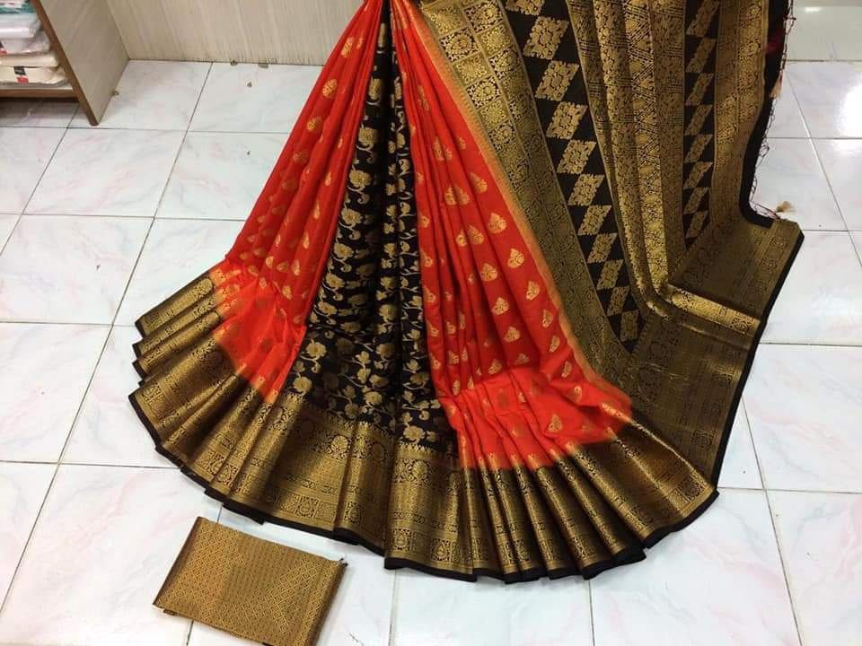 Moonga Soft Silk Saree,