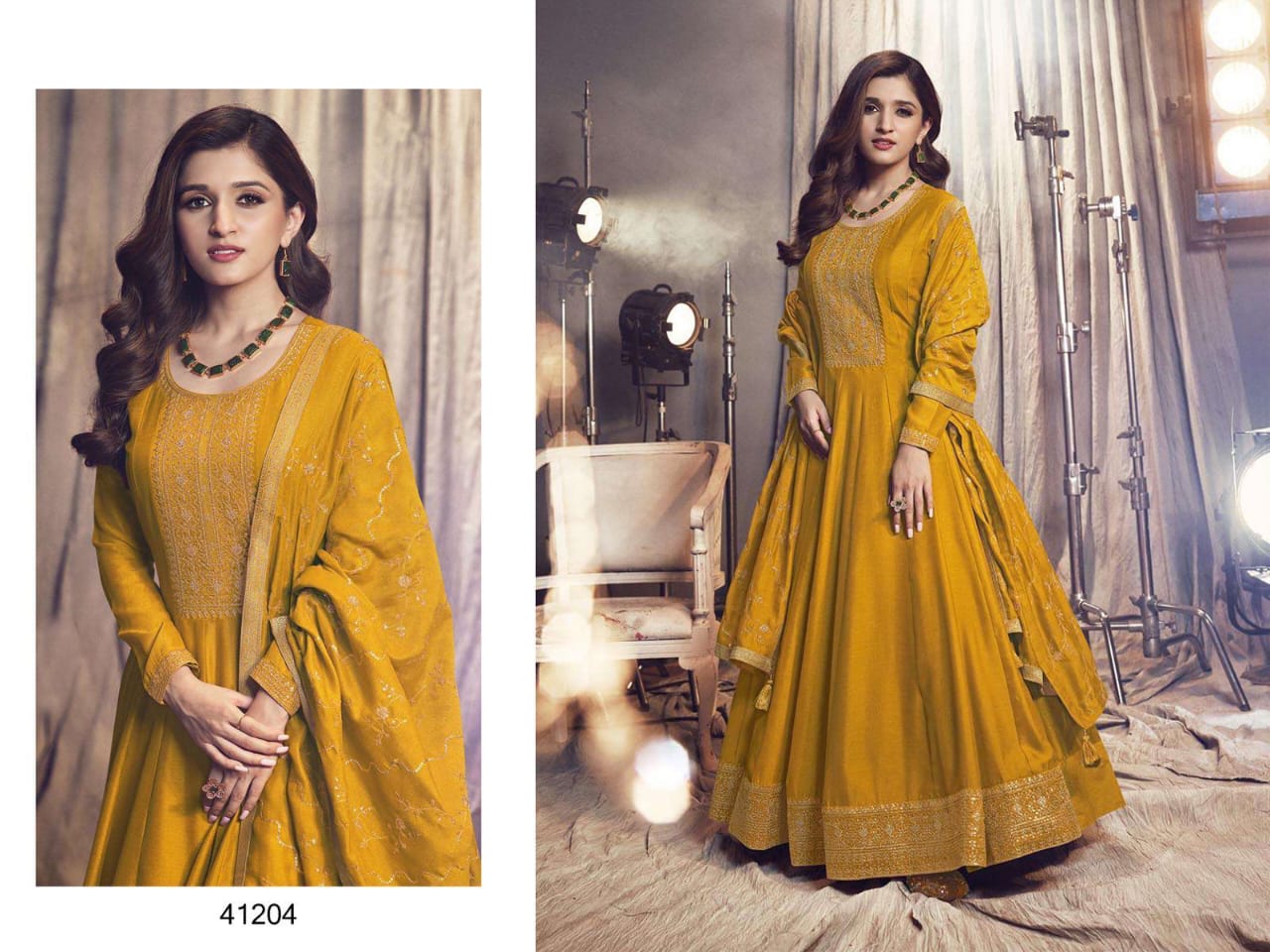 Georgette Anarkali Gown Collection