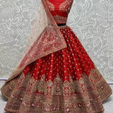 Tremendous Handwork Karigari Bridal Lehenga