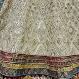 Creamy Bridal Wedding Lehenga