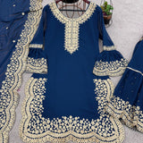 Pakistani Partywear Suit Sharara Collection