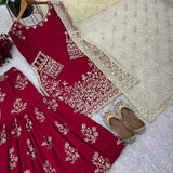 Designer Pakistani Bridal Suit Plazzo