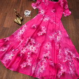 Flowery Maxy Gown