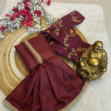 Elegant Star Georgette Saree