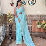 Presenting Most Beautyfull  Sequance Work Saree