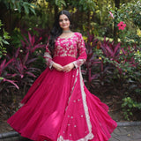 Blooming Viscose Anarkali Gown Collection