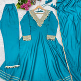 Designer Sky Roman Silk Gown