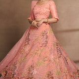 Organza Net Lehenga Choli