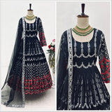 Stylish Black Anarkali Gown