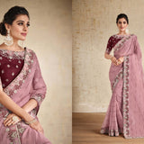 Partywear heavy saree collection