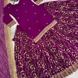 Designer Partywear Top and Lehenga