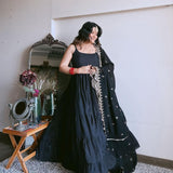 Presenting New Anarkali Faux Georgette Gown