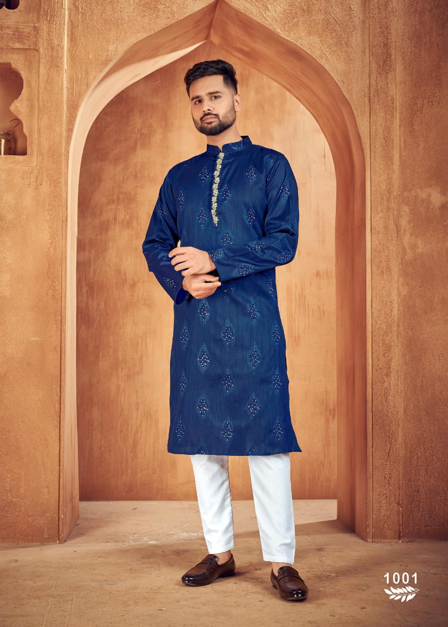 Heavy Jacquard Men's Kurta