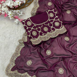 Heavy Kasturi Silk Saree