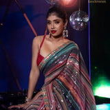 Presenting you most beautiful seqwance saree