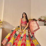 Premium Bridal Silk Lehenga Choli