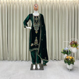 Bridal Pakistani Velvet Suit Collection