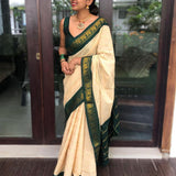 Beautiful Art Silk Jacquard Border Saree