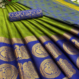 Aura Soft Cotton Silk Saree