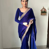 Blueish Bollywood Saree