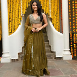 Bollywood Velevet  Lehenga Choli