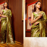 Beautifull Soft Jacquard Silk Saree