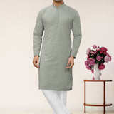 New Designs in Lucknowi Work with Inner kurta Pajama