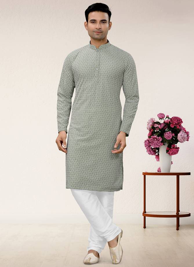 New Designs in Lucknowi Work with Inner kurta Pajama