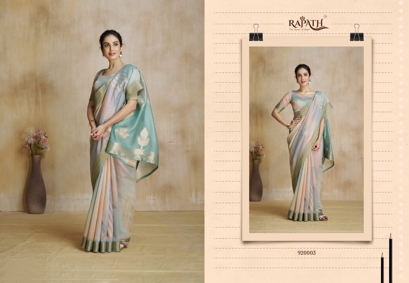 Beautyfull Watermelon Silk Saree Collection