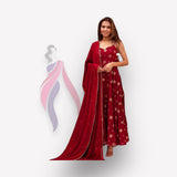 Red Salwar