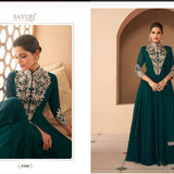 Sayuri Green Anarkali Dress 5246