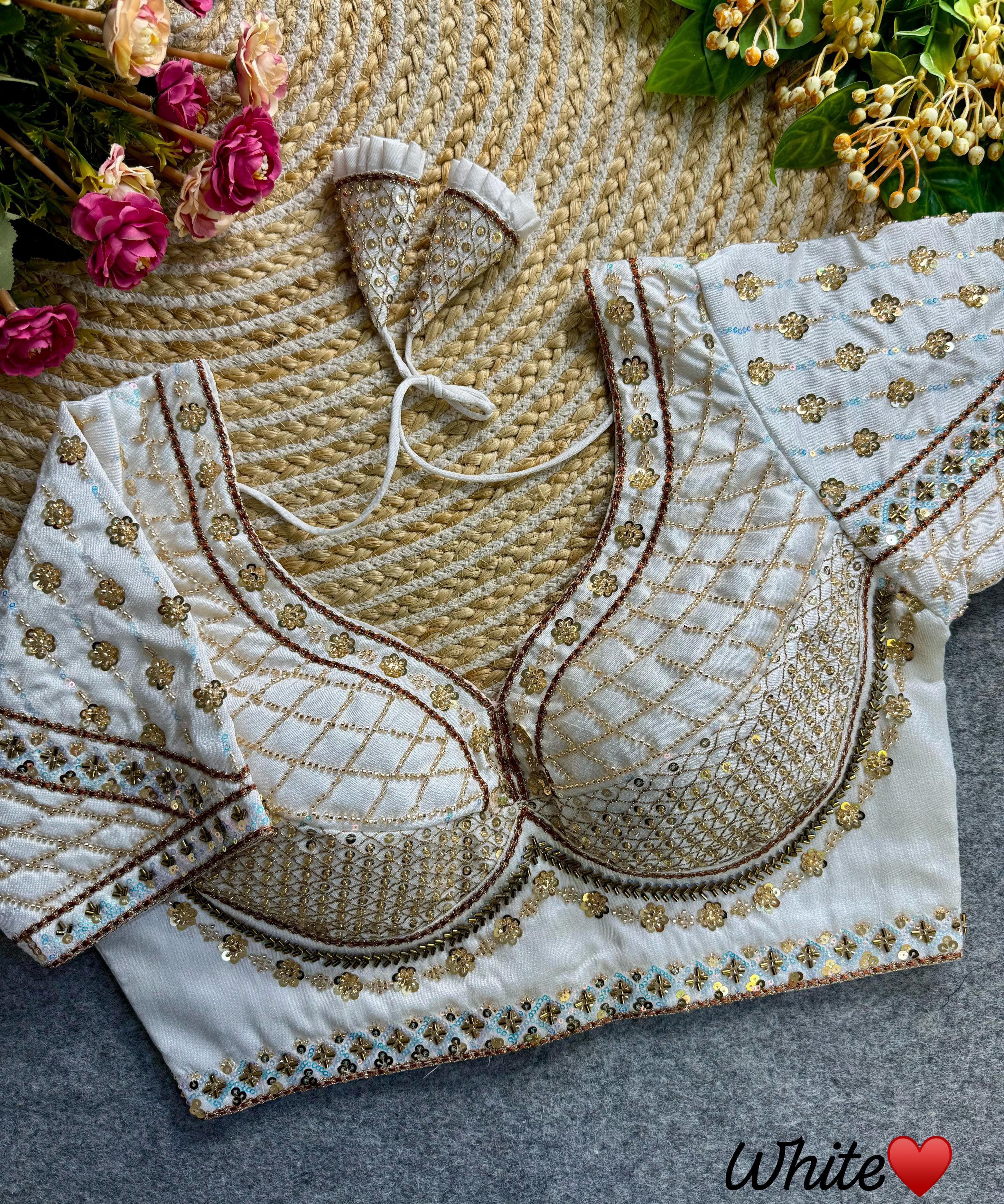 Sabyasachi Bridal Saree Blouse