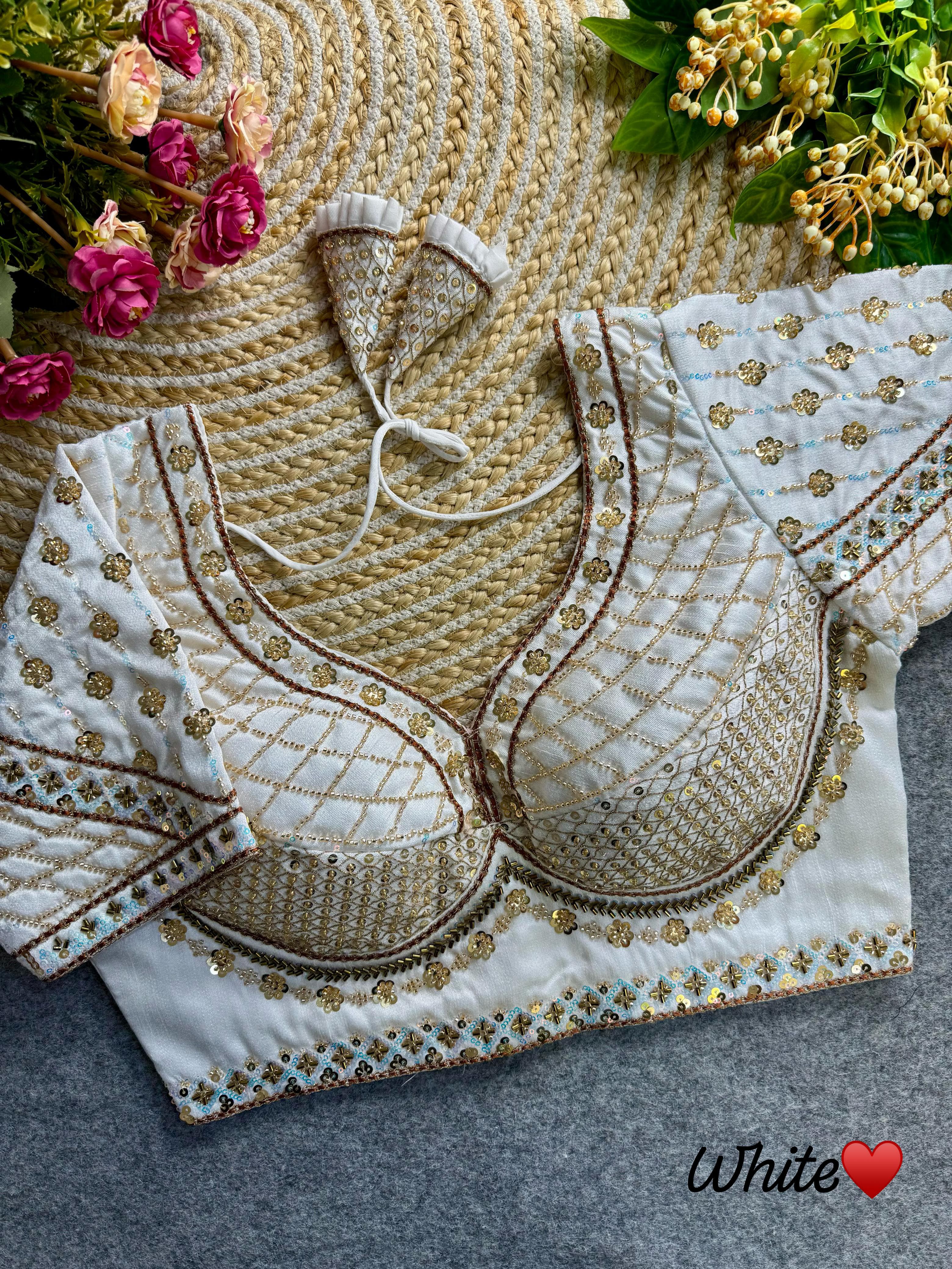 Sabyasachi Bridal Saree Blouse