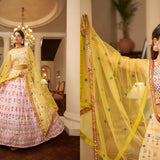 New Exclusive Bridal Gota Patti Embroidered Semi Stitched Lehenga Choli