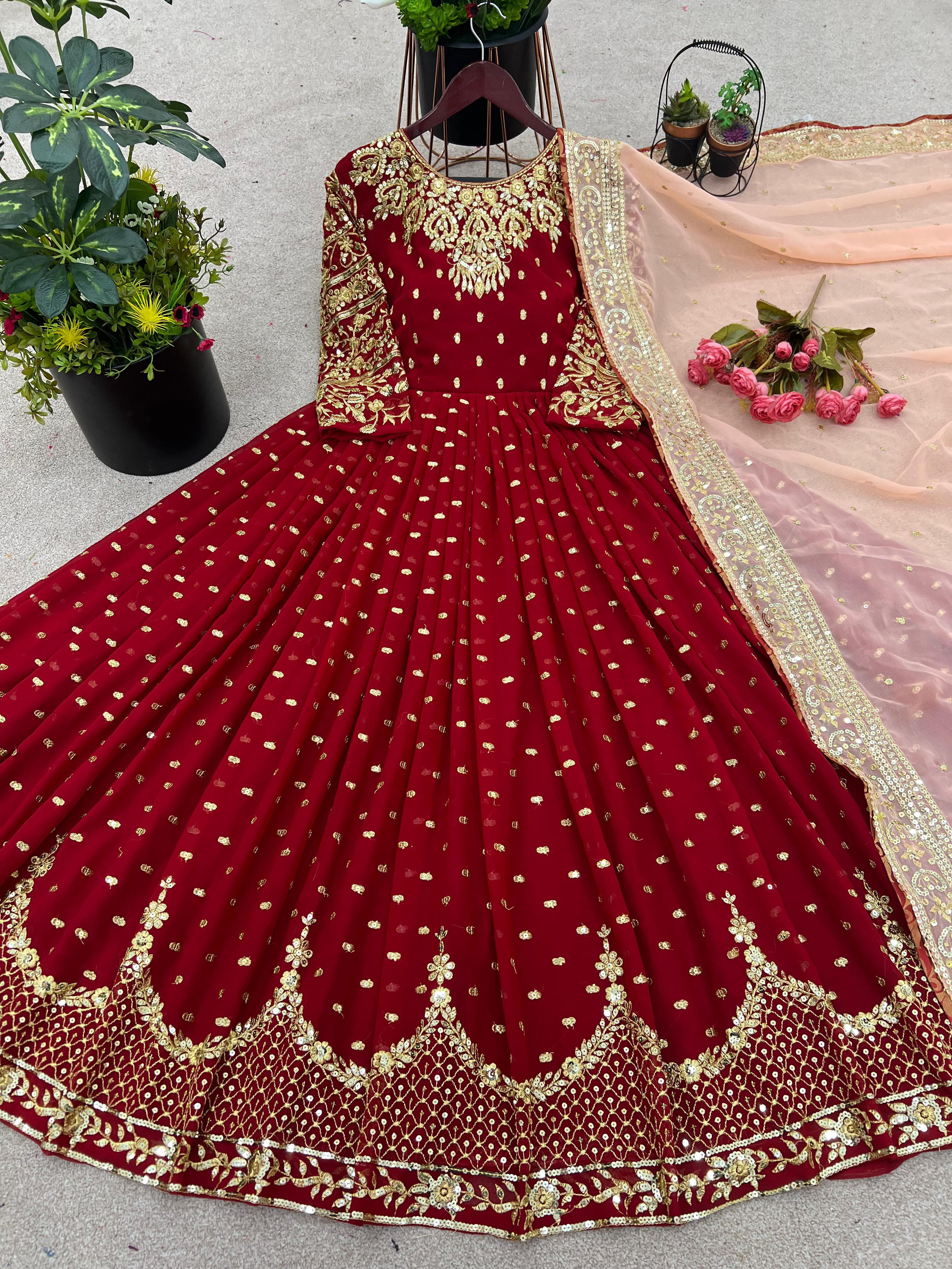 Attractive Partywear Gown Collection