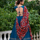 Simple Navratri Cotton Lehenga Choli