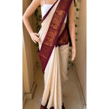 Exclusive Checks Pattern Silk Saree