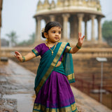 Beautiful Kids South Indian Lehenga